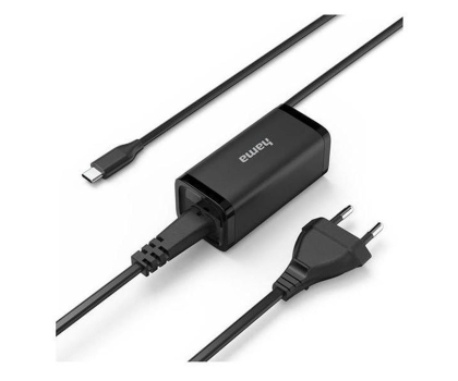Zasilacz do laptopów HAMA ZASILACZ ŁADOWARKA DO LAPTOPA USB-C 45W 200022